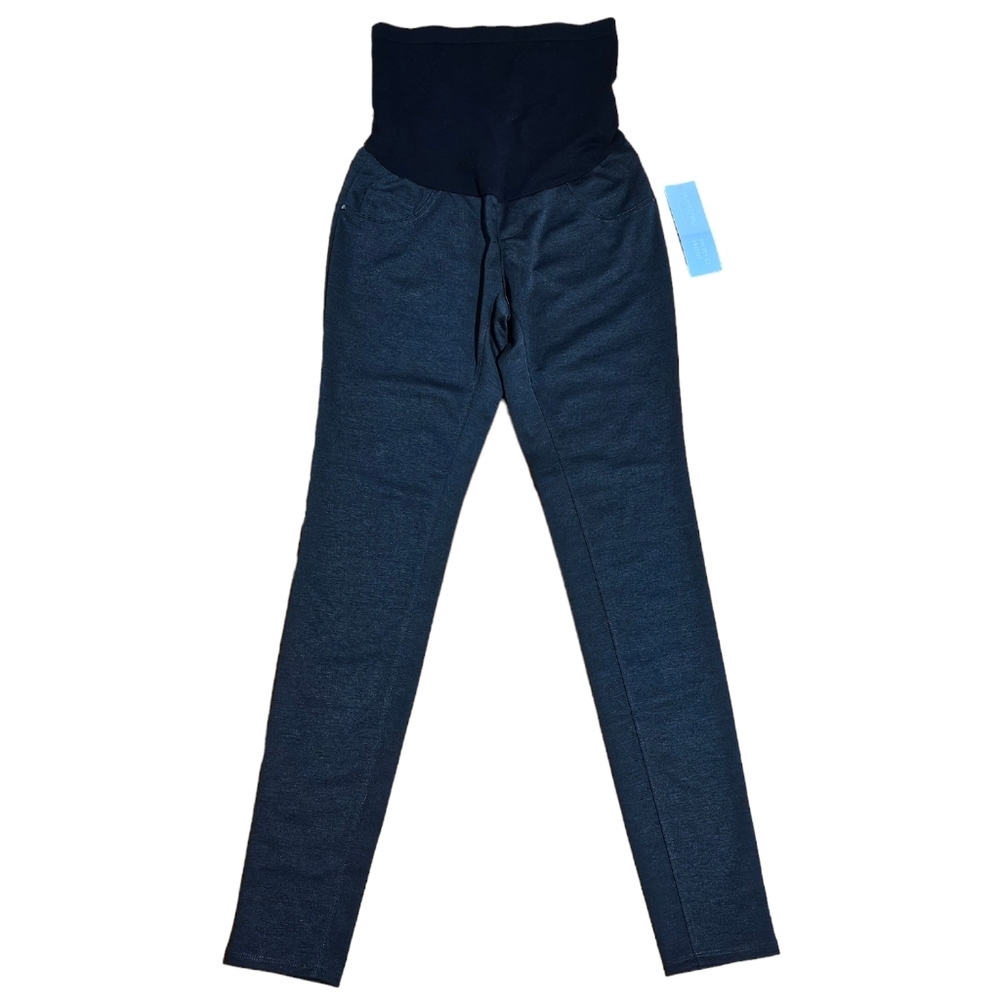 NWT Motherhood Maternity Gray Stretch Skinny Jeggings with Secret Fit Belly - XS